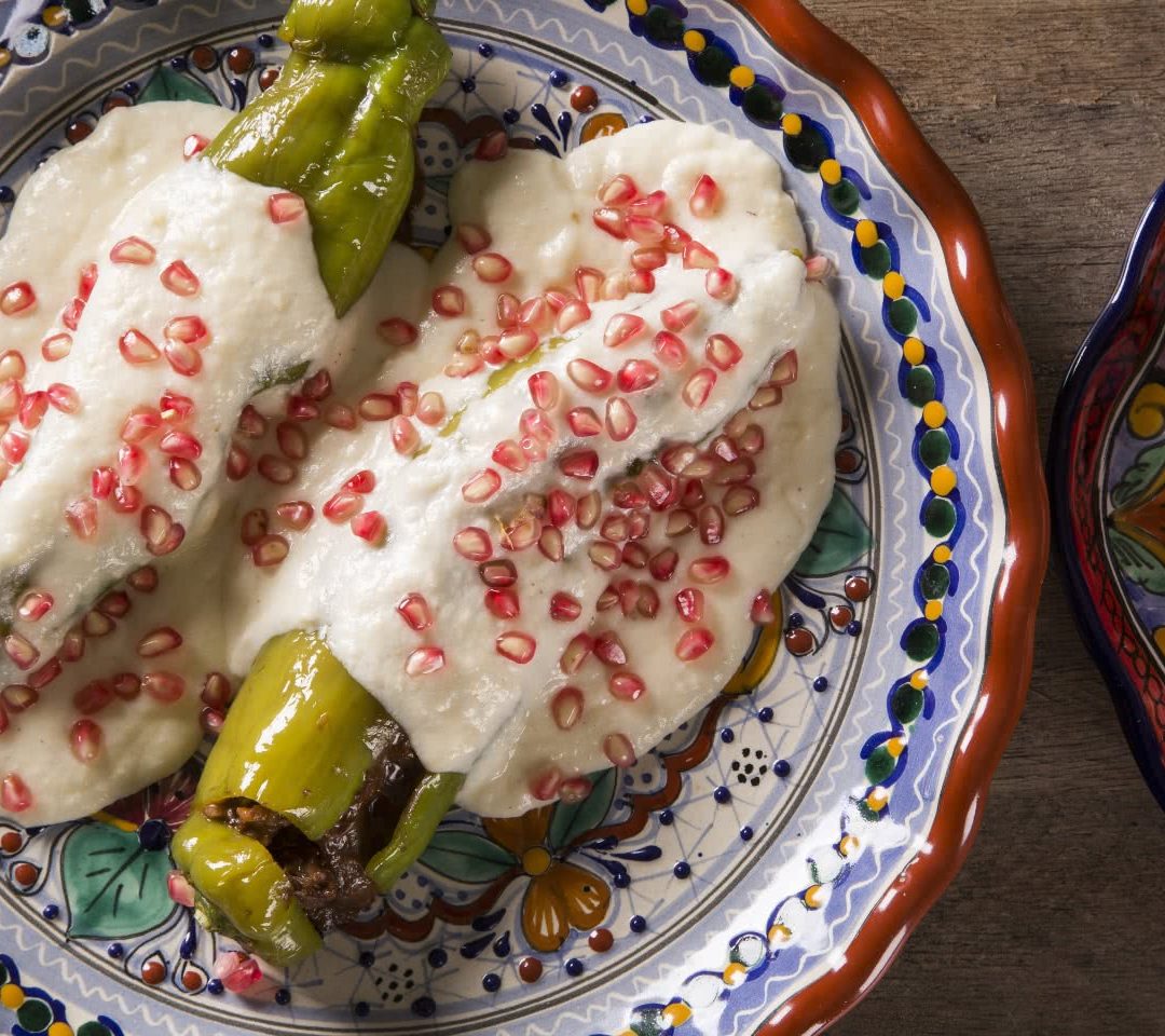 Chiles en nogada