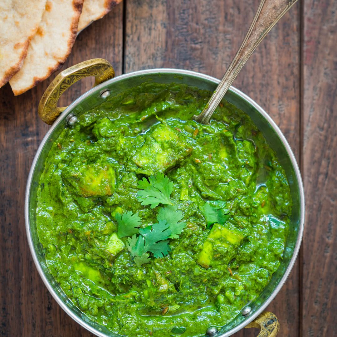 Saag paneer